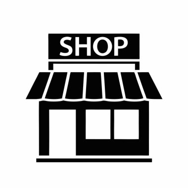 shop vector icon design