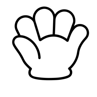 Vektör el çizimi karalama tarzı simgesi. beyaz arkaplanda izole