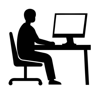 Ofis Masası bilgisayar kutsal kişilerin resmi ile