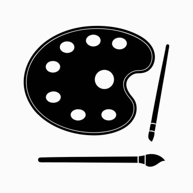 Yemek ve restoran logosunun vektör çizimi. Gıda seti ve ağ için siyah stok sembolü.