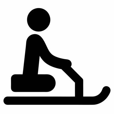 Beyaz arkaplanda simge