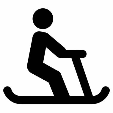 spor scooter simgesine binmek