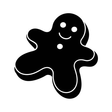 Bir siyah cadılar bayramı simgesinin vektör çizimi