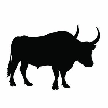 İneğin vektör illüstrasyonu