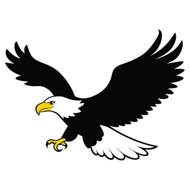kartal vektör çizimi