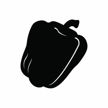 biber vektörü ikon tasarım örnekleme şablonu