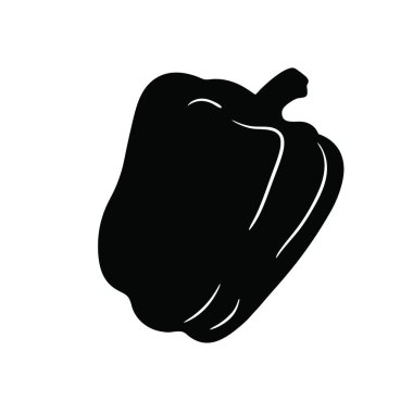 karabiber vektör illüstrasyonu