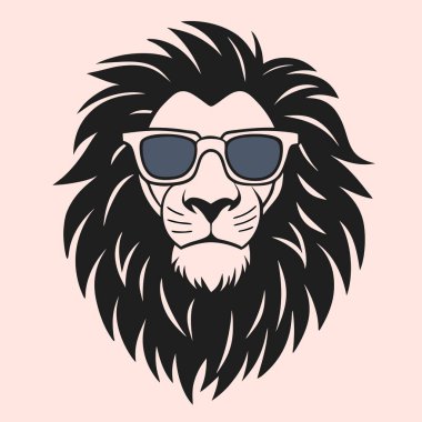 Aslan logo tasarım şablonu