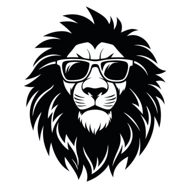 Güneş gözlüklü aslan başı..