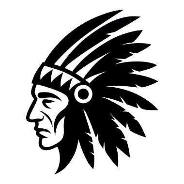 Kalkanlı kabile lideri.