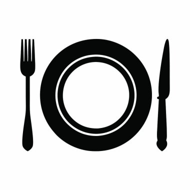 çatal ve bıçak simgesi
