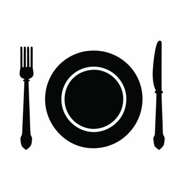 Çatal ve çatal bıçak takımı.