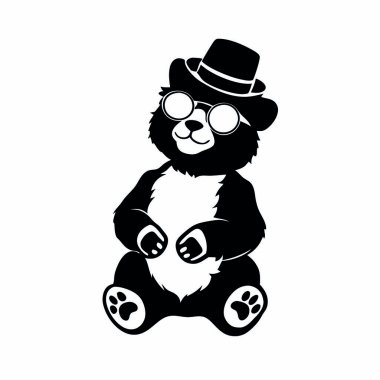 Şapkalı bir Panda.