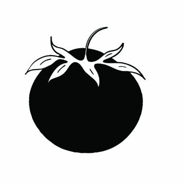 İzole edilmiş yiyecek ve içecek işareti. Ağ için yiyecek ve doğa sembolü koleksiyonu.