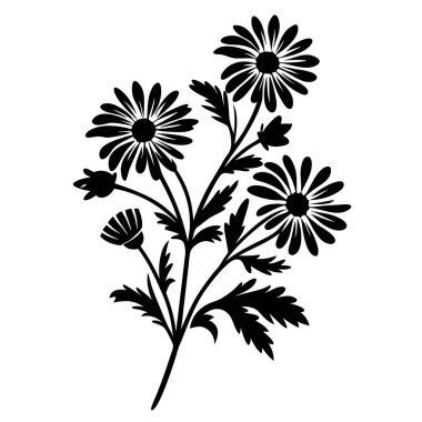 Bir bitkinin çiçeği. vektör resmi