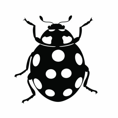 Uğur böceği simgesi, basit tarzı