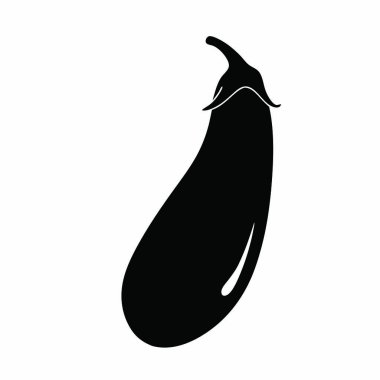 Karabiber ikonu. İzole edilmiş herhangi bir tasarım için biber vektör simgesinin basit çizimi