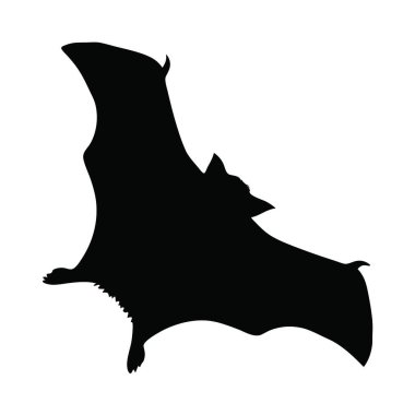 Yarasa simgesi, basit vektör