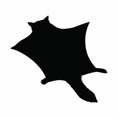 Kara kedi siluet. vektör çizim.