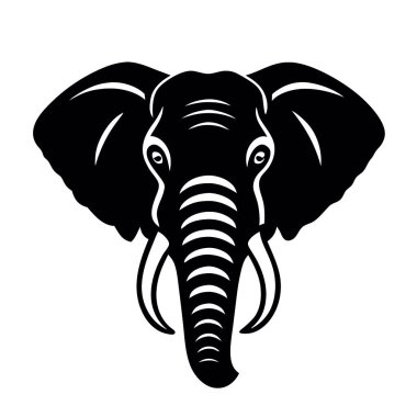 fil kafa vektör çizim