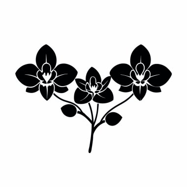 Yaprak simgesi olan güzel çiçekler