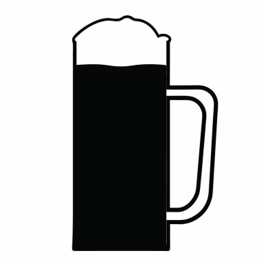 Bira kupa simgesi, basit tarzı