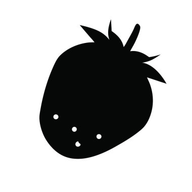 izole meyve simgesi tasarımı