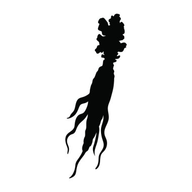 Gölgeli karides silueti.