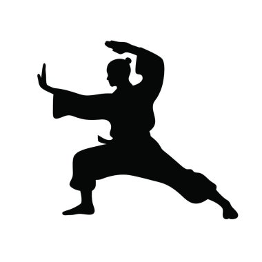 Dövüş sanatı Karateci. Dövüş sanatı.