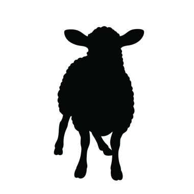 çiftlik hayvanları konsepti, vektör illüstrasyonu.