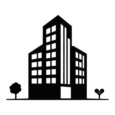 şehir ve bina vektör illüstrasyon tasarımı olan ev