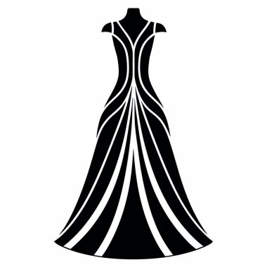 kadın silüeti vektör.