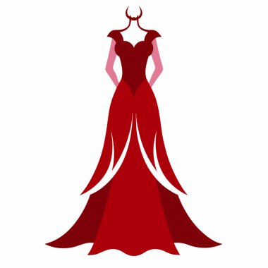 Kırmızı ceketli moda kadını.