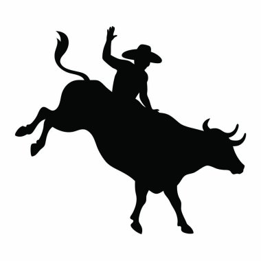 Bir boğanın silueti