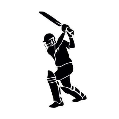 Kriket sporcusu iş başında