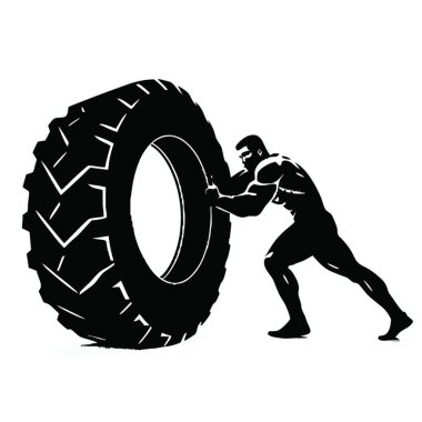 Beyaz arka plan üzerinde lastik.