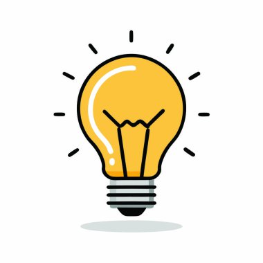 Ampul simgesi fikri izole edildi