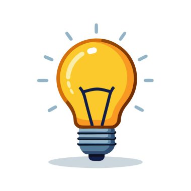 Enerji simgesine sahip ampul