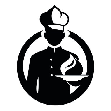 Şef vektör illüstrasyonu