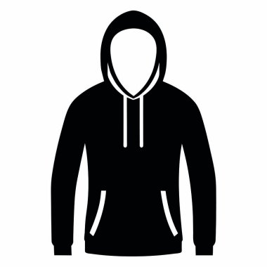 kapüşonlunun vektör tasarımı