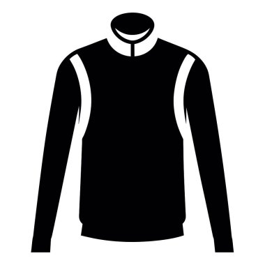 Polo ceket simgesi, basit stil