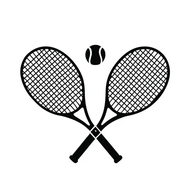 tenis raketi ve top sporu