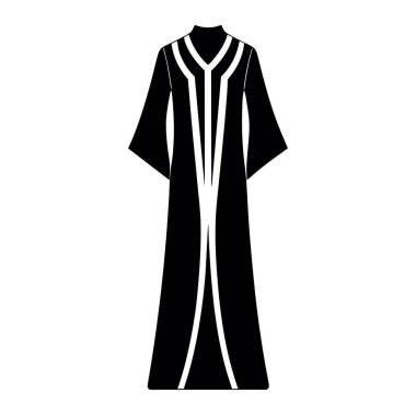 Ceket ve boyun işaretinin vektör çizimi. giysi ve vücut giyimi koleksiyonu stok vektör illüstrasyonu.