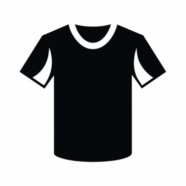 Beyaz gömlek vektör illüstrasyonu. Vektör izole ikon sembolleri. grafik ve tasarım için vektör simgesi düz konsept