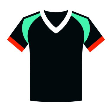 Gömlek ikonu. vektör illüstrasyonu