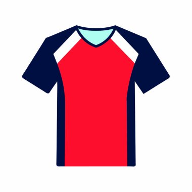 shirt simgesi vektör illüstrasyonu