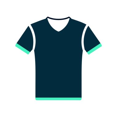 t-shirt simgesi vektör çizim logosu