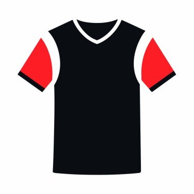 Gömlek ikonu. vektör illüstrasyonu