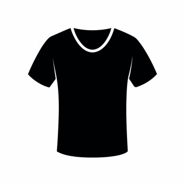 Boş t-shirt şablonu. vektör illüstrasyonu.