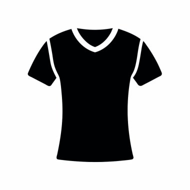 t-shirt simgesi, düz tasarım